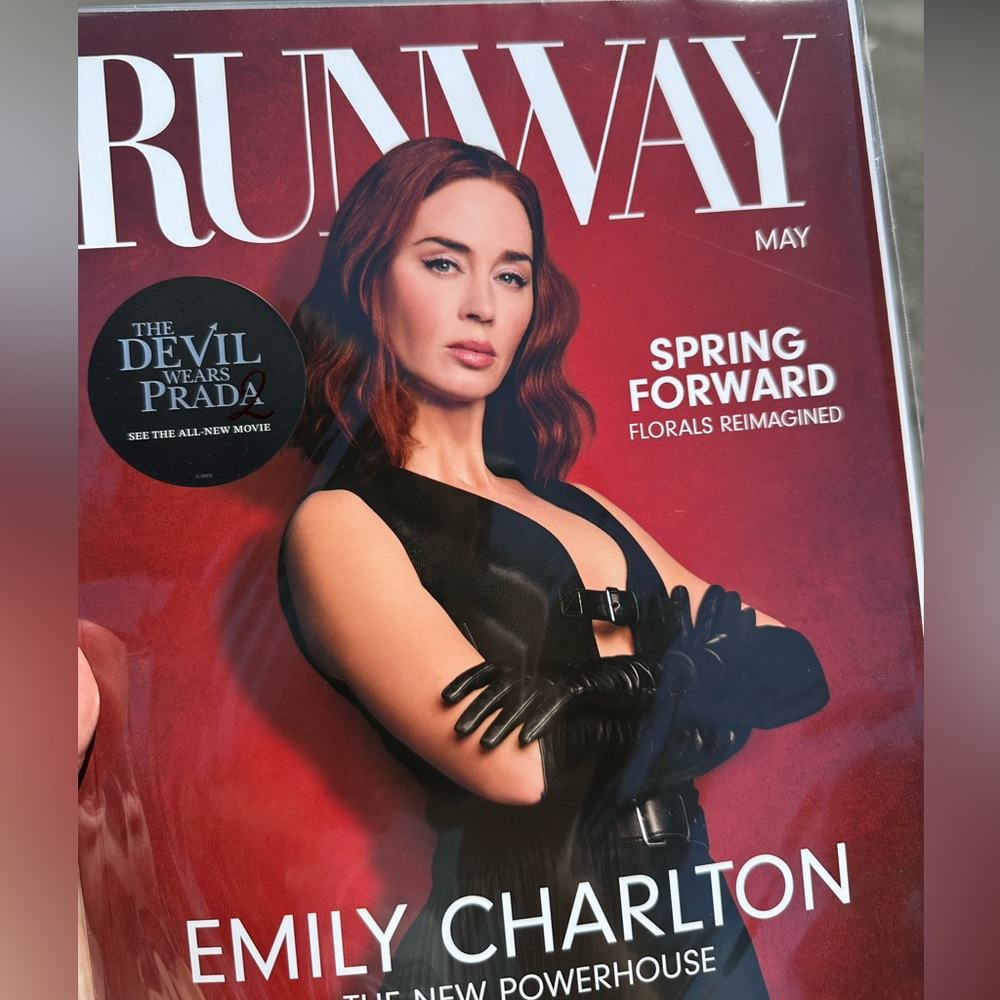 The Devil Wears Prada 2 Magazine Runway May 2026 Emily Blunt Charlton Sealed